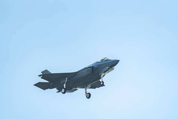 istock Lockheed Martin F-35 fighter jet at Air Defender, Germany 1499068616
