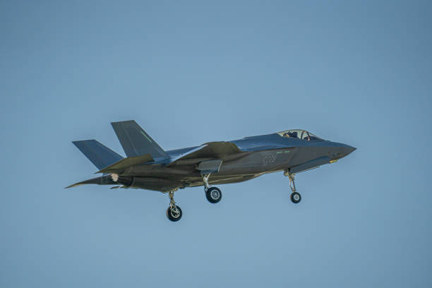 istock Lockheed Martin F-35 fighter jet at Air Defender, Germany 1499068681