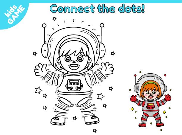 140+ Vector Astronauts In Space Working And Having Fun Illustrations ...
