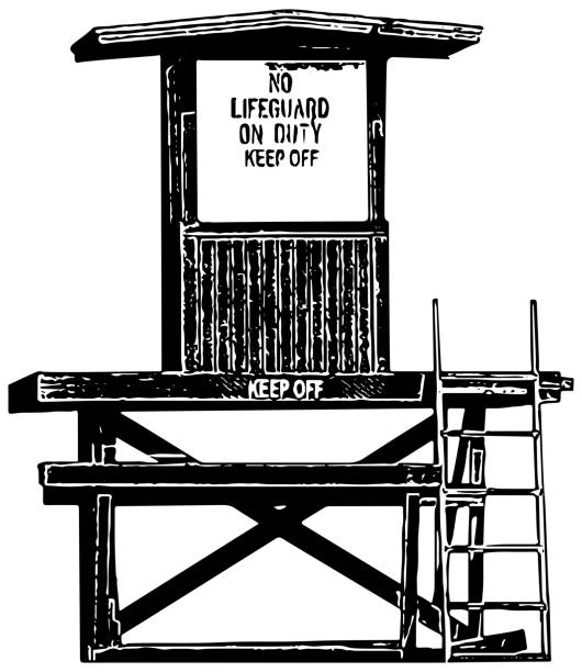 Free Stock Photo of Lifeguard Stand With Lifeguard Only Sign | Download ...