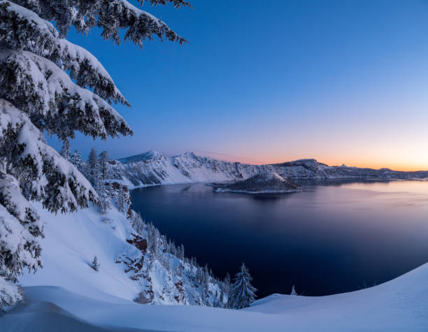 istock Wizard island at Crater Lake National Park 1499103817