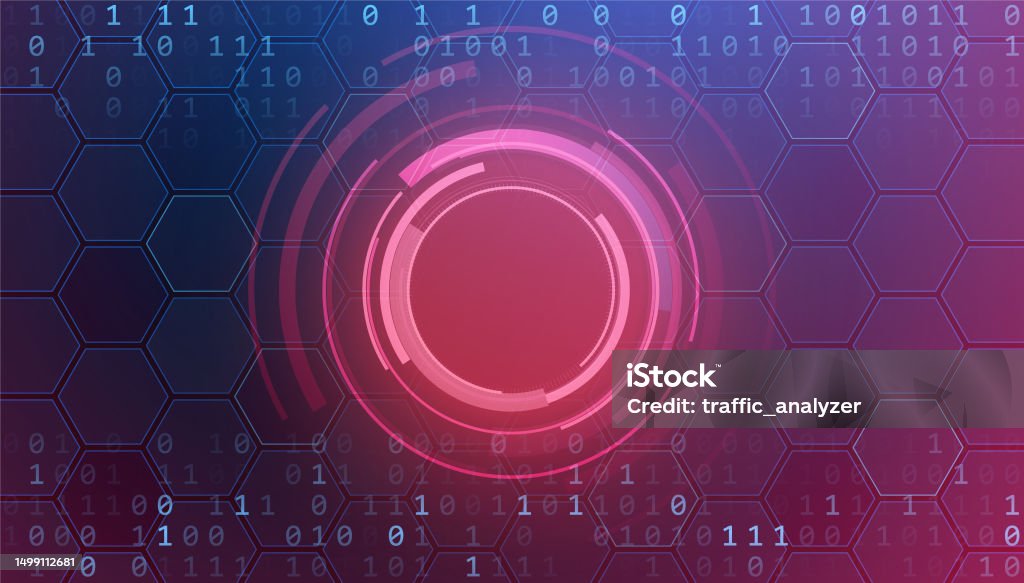 Abstract Technical Background Stock Illustration - Download Image Now ...