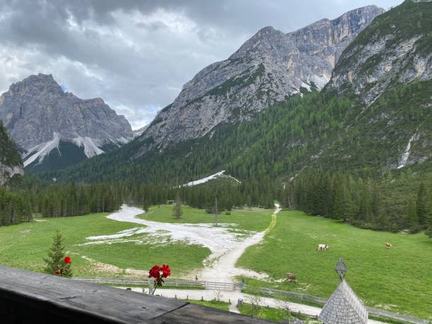 istock View of the valley in the Dolomites 1499130875