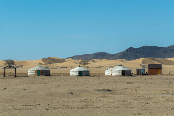 istock Ger on the nature land in Mongolia 1499131010