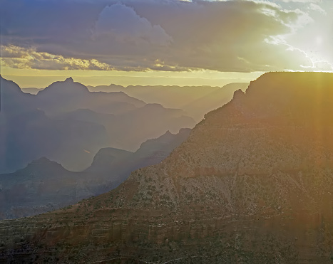 Yavapai Point in Grand Canyon, Arizona