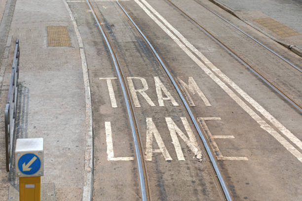 istock Tram Lane Street Sign 1499151228