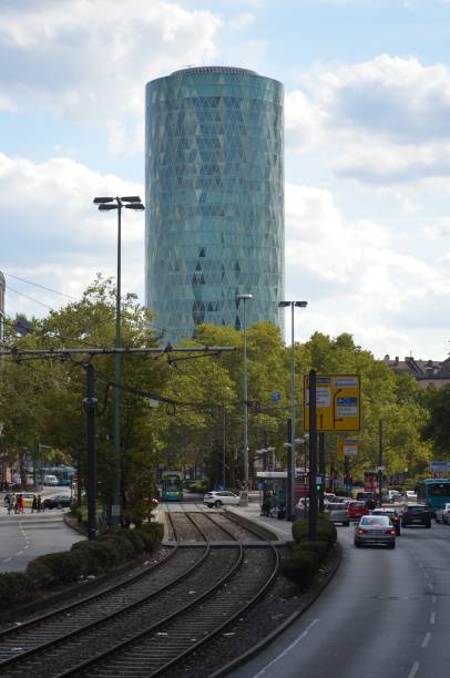 istock Frankfurt am Main, Germany 08.26.2018: Financial district in Frankfurt 1499152701