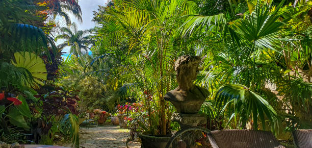 Shisa sits as a guardian deity of the house in Okinawa