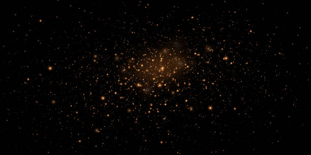 istock Sparks of dust and golden stars shine with a special light. 1499158144