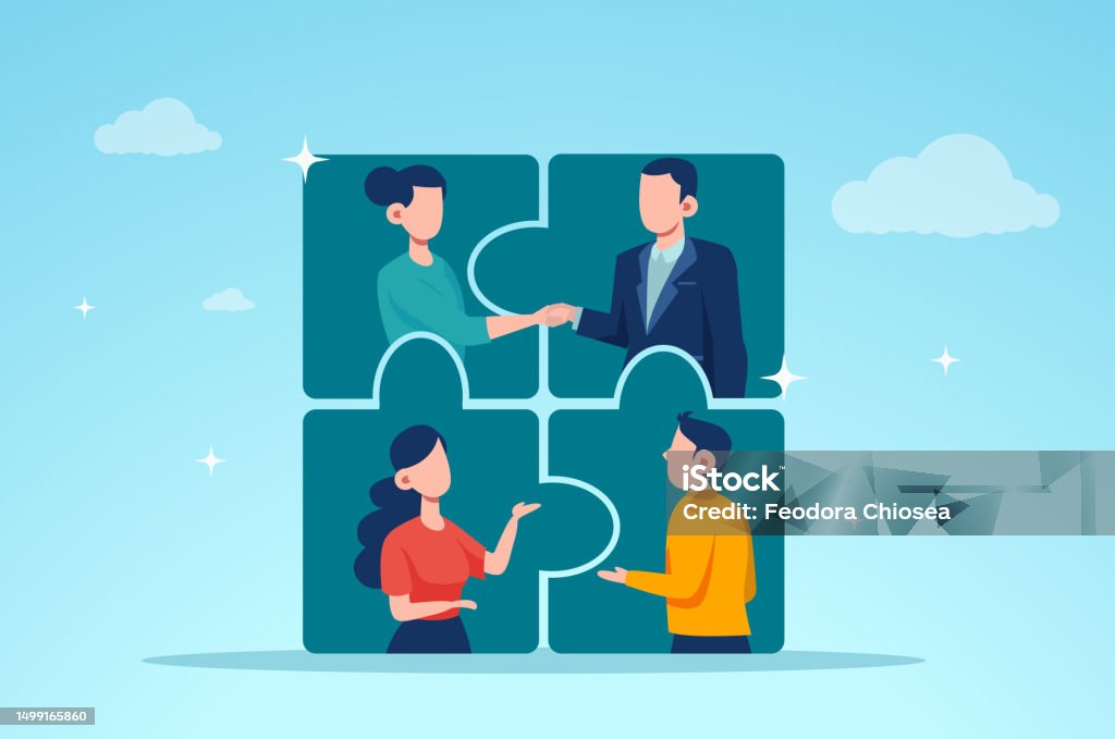 Problem Solving Work Team Team Work And Business Problem Solving Stock Illustration - Download ...