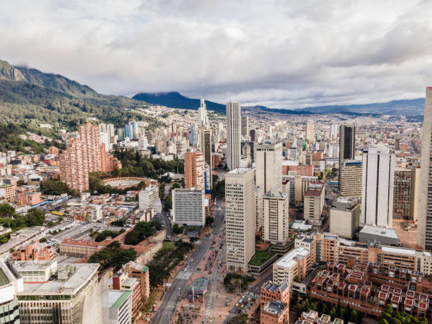 istock Aerial view Bogota, Colombia 1499166318