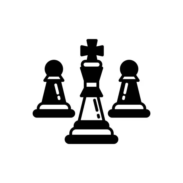 Vector illustration of Strategy games icon in vector. Logotype