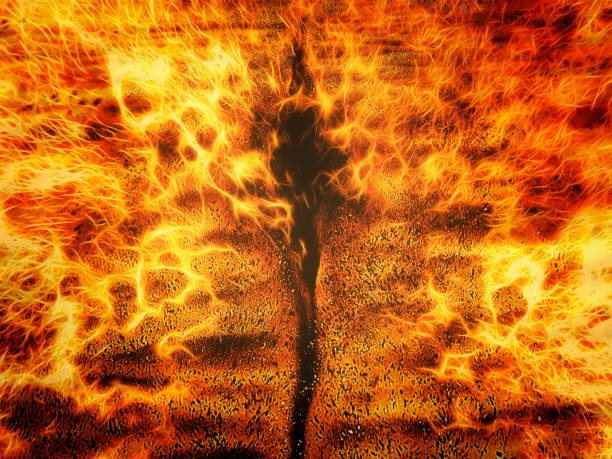 istock 3d illustration of explosion and flames splashing 1499171255