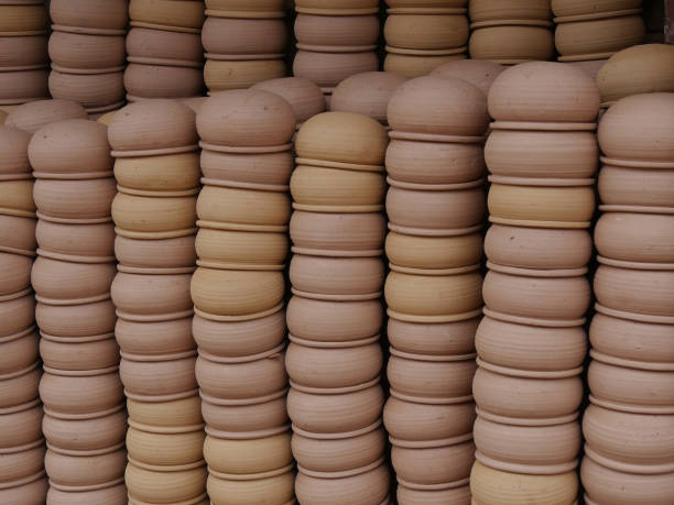 istock Hanoi district, Ceramics with foot powered wheel, Vietnam 1499180549