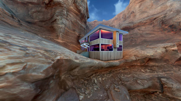 istock A house in the canyon 1499180561