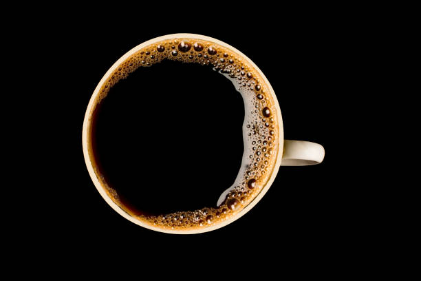 istock close up coffee cup clock background the good morning 1499183852