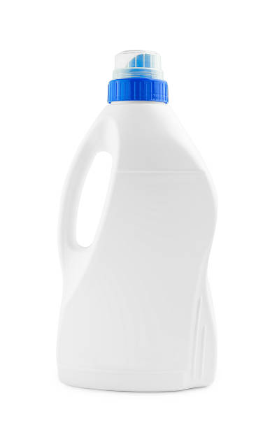 istock Plastic bottle with handle of cleaning product isolated 1499184258
