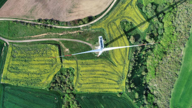 istock Wind energy generation in beautiful landscapes 1499185860