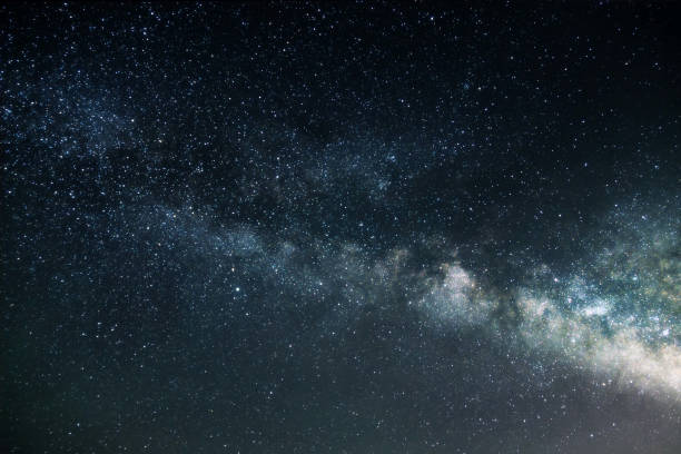 istock The Milky Way galaxy core in a glowing blue light 1499199683