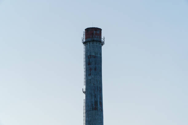 istock Big pipe. Air pollution concept, air emissions 1499221491
