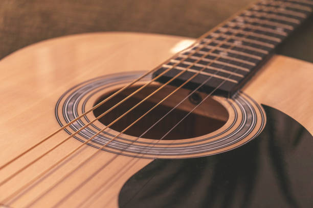 istock Close-up of a classic guitar 1499230465
