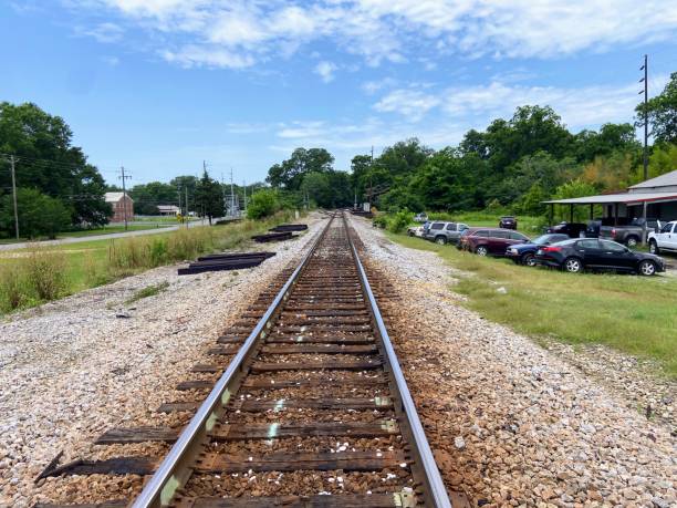 istock Railroad Tracks in Talladega, Alabama 1499246555