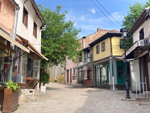 Macedonia - Skopje - little street in the old bazaar