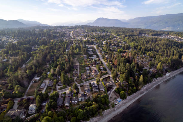 istock Aerial view of Sechelt 1499248439