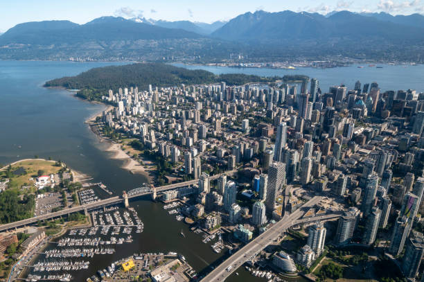 istock Aerial view of downtown Vancouver, Canada 1499248989