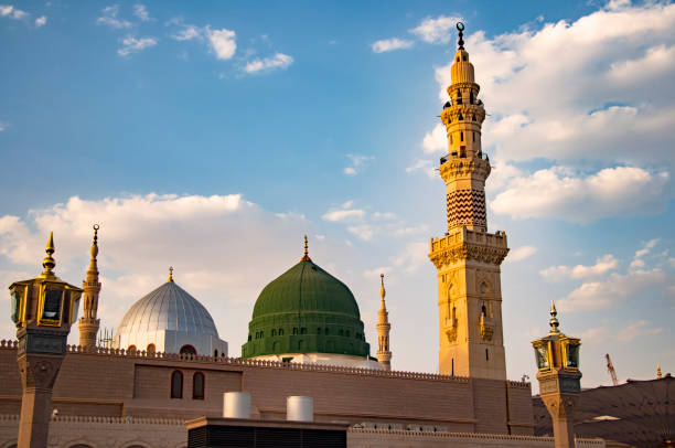 istock Masjid Nabawi - Prophet Mosque in Madinah al-Munawwarah. 1499254566