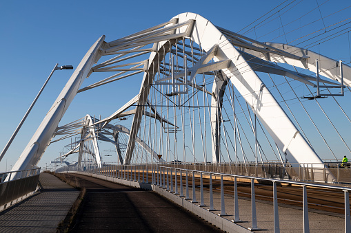 Great River Road - Clark Bridge at Alton, Illinois