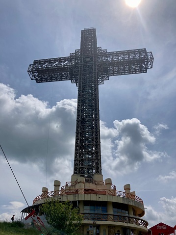 Macedonia - Skopje - Mount Vodno - Millenium Cross