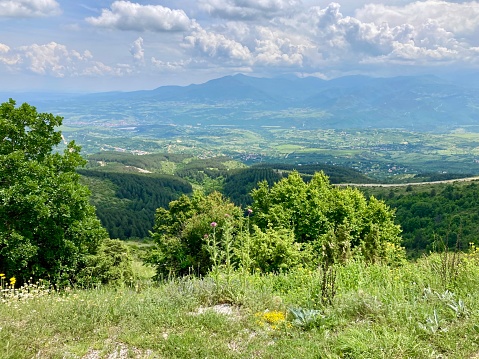 Macedonia- Skopje - Panorama from the Mount Vodno
