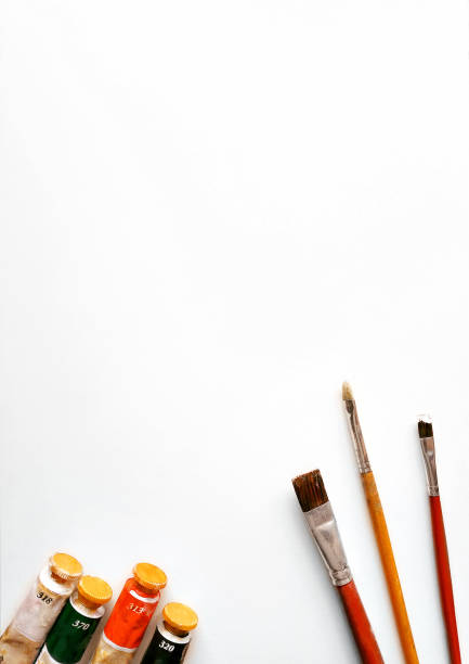 Art and hobbie mockup. Creativity concept.
