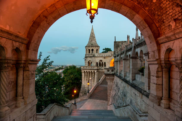 istock gothic Fisherman's Bastion in Budapest, Hungary 1499279429