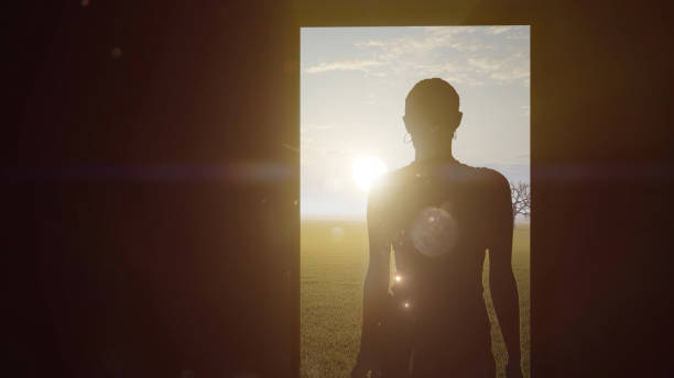 istock Calm spaces. Mysterious meadow passage 1499294065