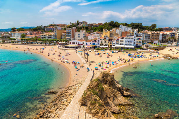 istock Beach in Blanes in Costa Brava 1499310850