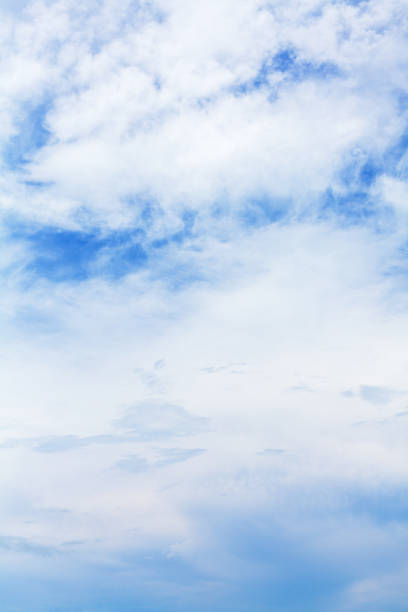 istock White cirrus clouds blue sky background, fluffy cumulus cloud texture closeup, beautiful cloudy skies, cloudscape, summer sunny day heaven, cloudiness weather backdrop, ozone layer, overcast, oxygen 1499328734