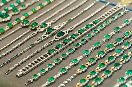 Emerald Necklaces and Bracelets