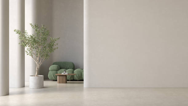 istock Modern style conceptual interior room 3d illustration 1499375471