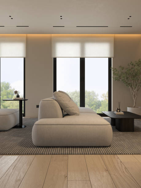 istock Modern style conceptual interior room 3d illustration 1499375514