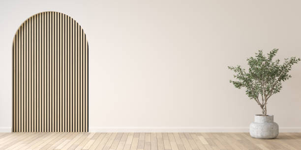 istock Modern style conceptual interior empty room 3d illustration 1499375533