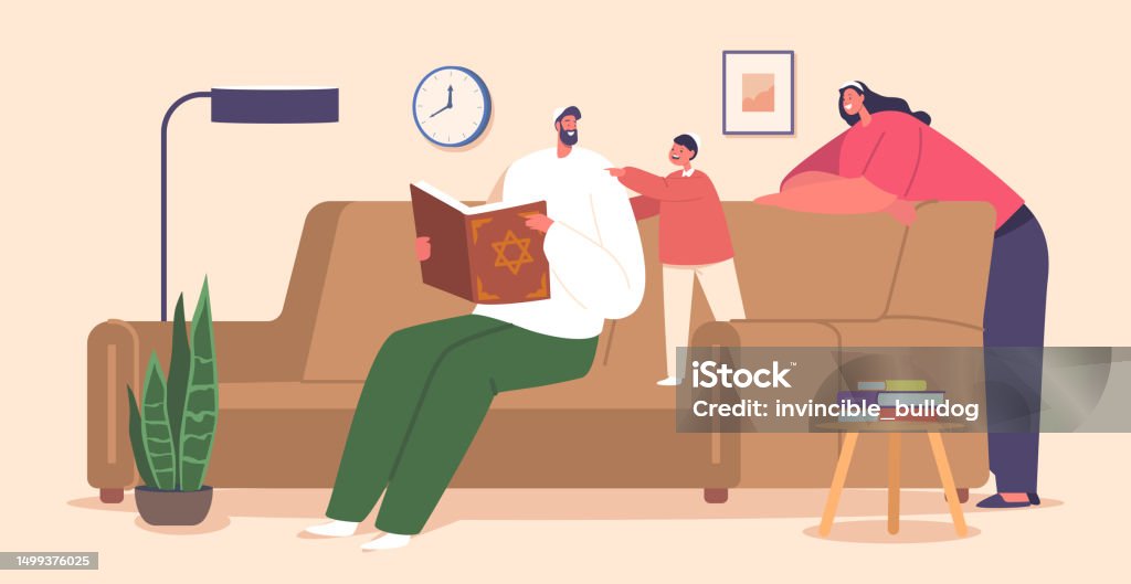 Devoted Jewish Family Characters Father, Mother And Little Son Engrossed In The Sacred Act Of Reading The Torah Devoted Jewish Family Characters Father, Mother and Little Son Engrossed In The Sacred Act Of Reading The Torah, Connecting Generations And Fostering Spirituality Through The Profound Teachings Adult stock vector Devoted Jewish Family Characters Father, Mother And Little Son Engrossed In The Sacred Act Of Reading The Torah Devoted Jewish Family Characters Father, Mother and Little Son Engrossed In The Sacred Act Of Reading The Torah, Connecting Generations And Fostering Spirituality Through The Profound Teachings Adult stock vector