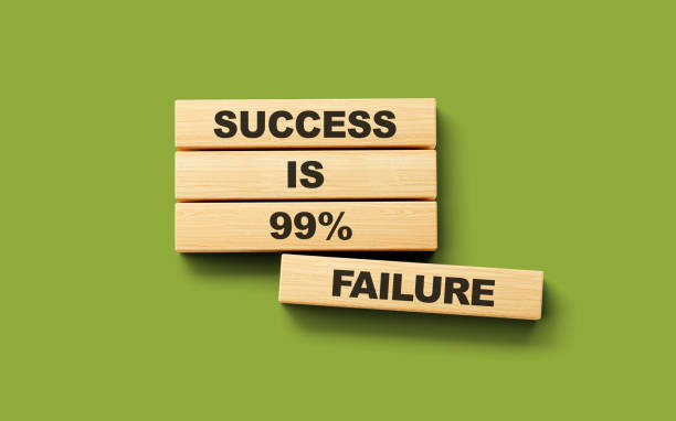 istock Wooden blocks success is 99% failure word 3d illustration 1499382889