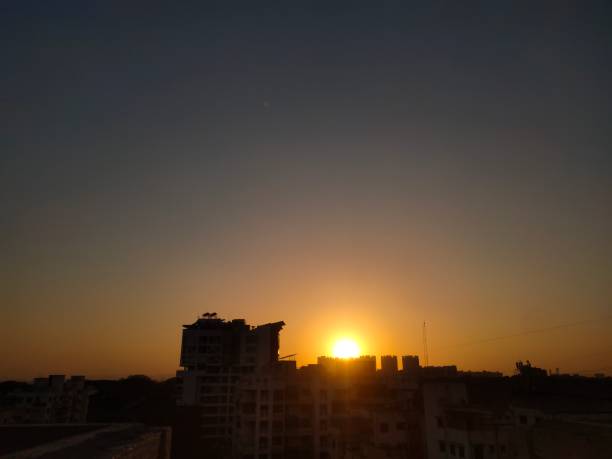 istock Sunset in the city, Pune 1499383356