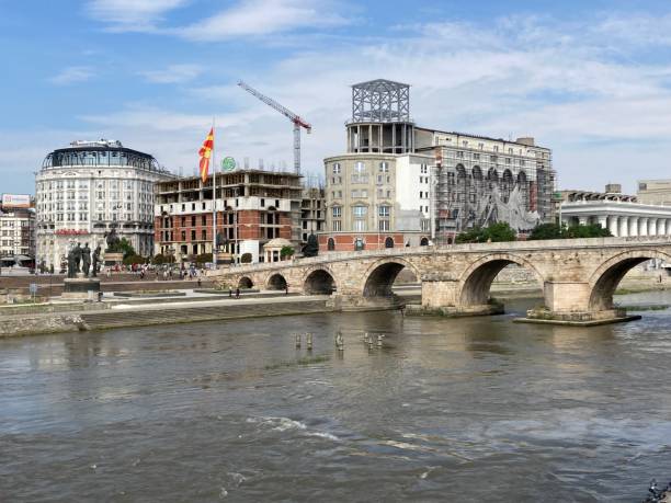 Macedonia - Skopje - Old stone Bridge