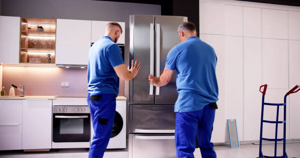 istock Delivery And Install Of Refrigerator Appliance 1499392498
