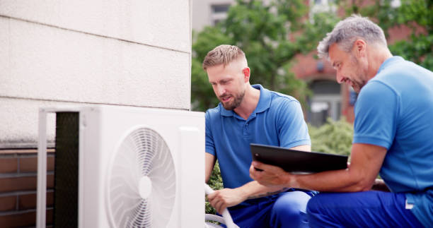 Air Conditioner Install stock photo