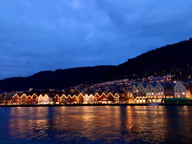 istock European village scenery with river at night 1499398781