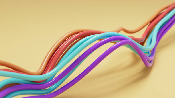 istock Abstract curves or swirls Lines Background 1499415609